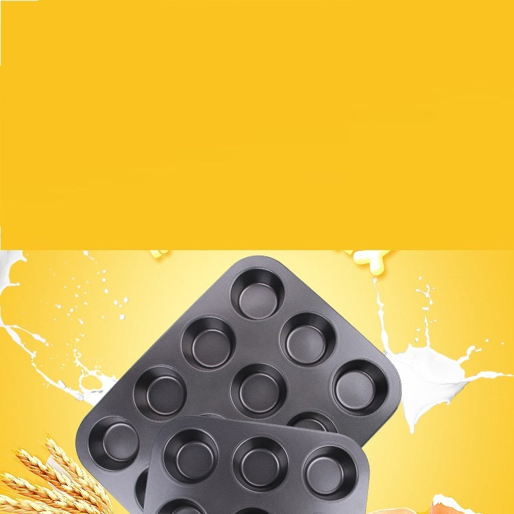 12-cup metal cake mold, view 9 - MRSLM