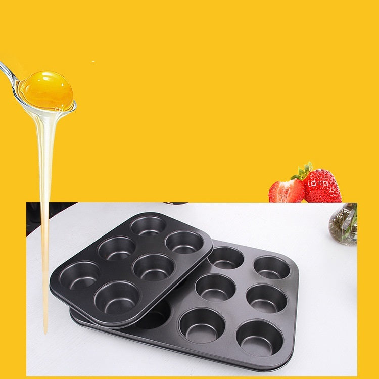12-cup metal cake mold, view 10 - MRSLM