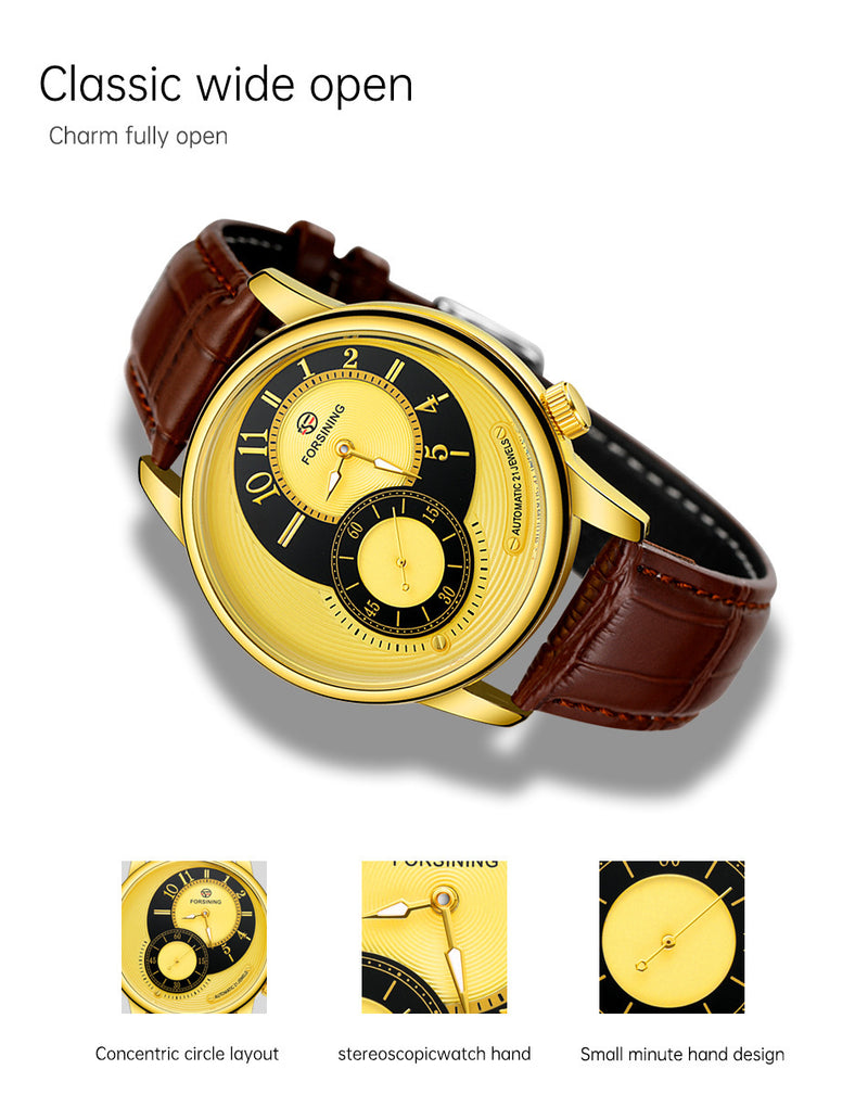 men's automatic mechanical watch, view 8 - MRSLM