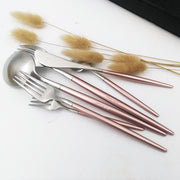 stainless steel cutlery set, view 2 - MRSLM