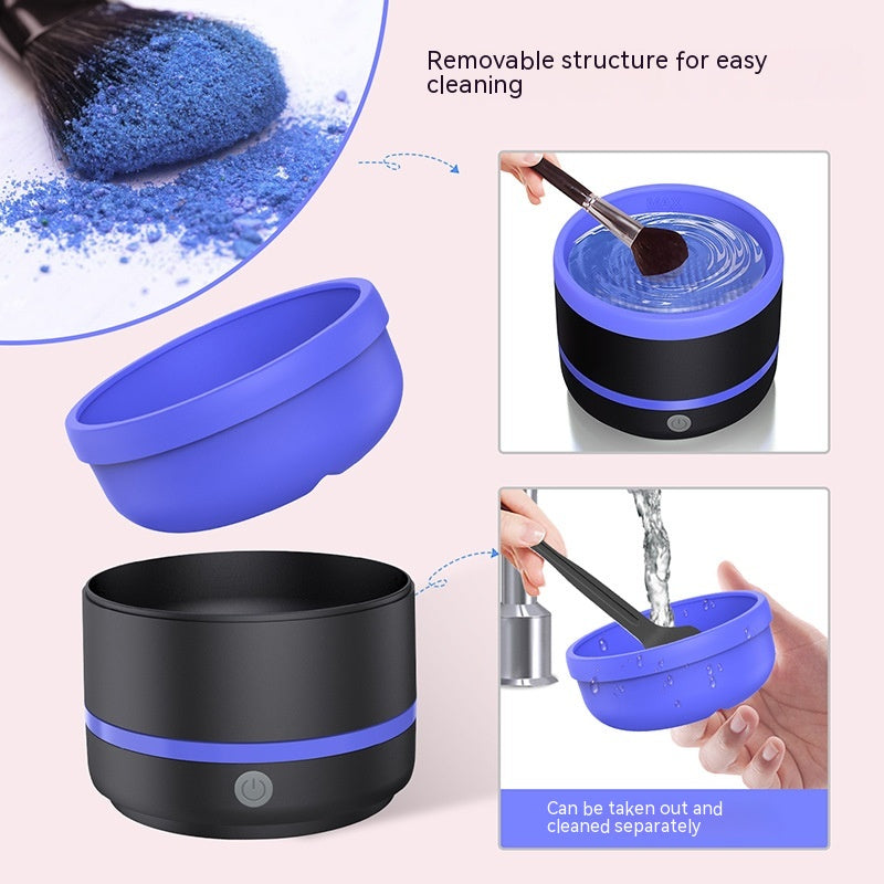 electric makeup brush cleaner, view 8 - MRSLM