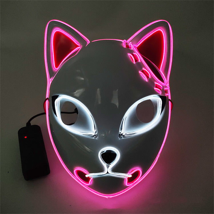 light-up cosplay party mask - MRSLM
