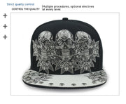 flat-brimmed hip-hop baseball cap adjustable, view 10 - MRSLM