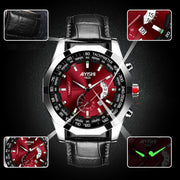 luminous calendar skeleton watch, view 7 - MRSLM