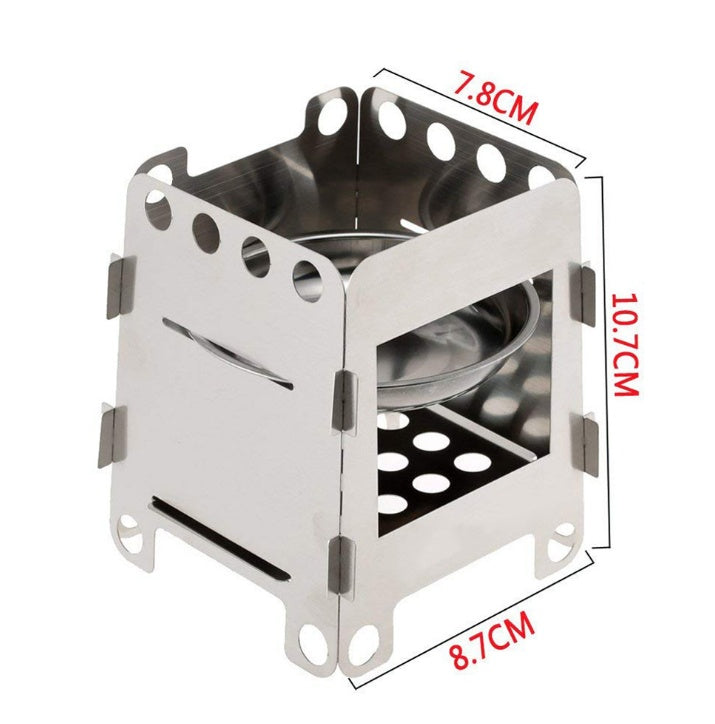 portable survival wood stove, view 7 - MRSLM