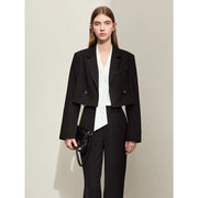 spring short blazer for women, view 7 - MRSLM