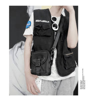 small canvas crossbody bag, view 9 - MRSLM