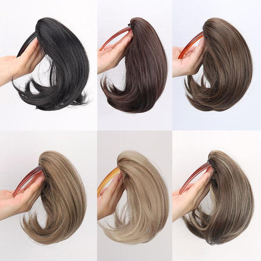synthetic hair bun hairpiece - MRSLM