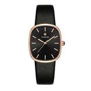 leather quartz bracelet watch for women, view 6 - MRSLM