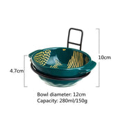 durable ceramic pet bowl, view 4 - MRSLM