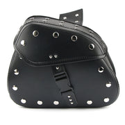 Motorcycle retro side saddle bag, view 5 - MRSLM