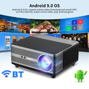 full hd 1080p wifi led projector, view 3 - MRSLM