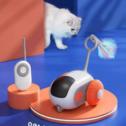Gravity sports car remote control cat toy, view 5 - MRSLM