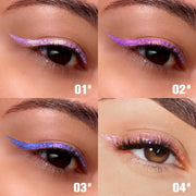 liquid glitter eyeliner set, view 2 - MRSLM