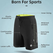 performance sport shorts, view 3 - MRSLM