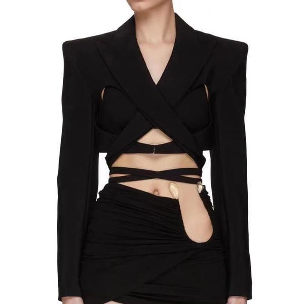 women's slim blazer, view 5 - MRSLM
