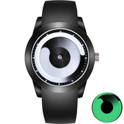 men's whirlpool dial silicone strap watch, view 11 - MRSLM