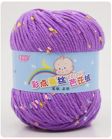 Soft knitting yarn for scarves, view 6 - MRSLM