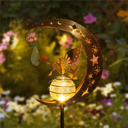 solar moon fairy garden light - MRSLM