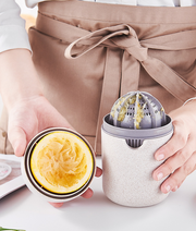 portable wheat straw orange lemon juicer, view 3 - MRSLM