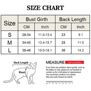 cat and small dog recovery suit, view 11 - MRSLM