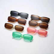 candy color rectangle sunglasses, view 15 - MRSLM