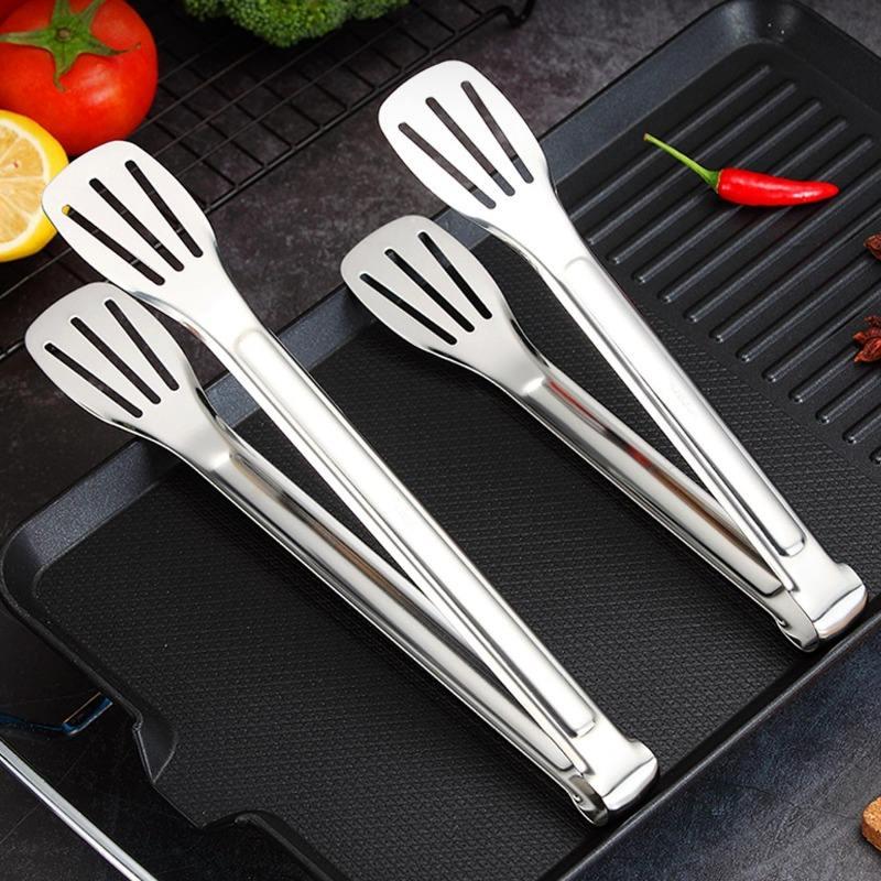 304 stainless steel bbq food tongs - MRSLM