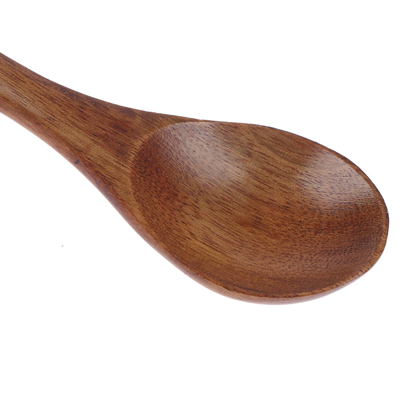 wooden facial mask bowl and spoon set, view 10 - MRSLM