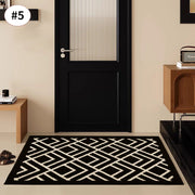 Retro pattern non-slip door mat, view 3 - MRSLM