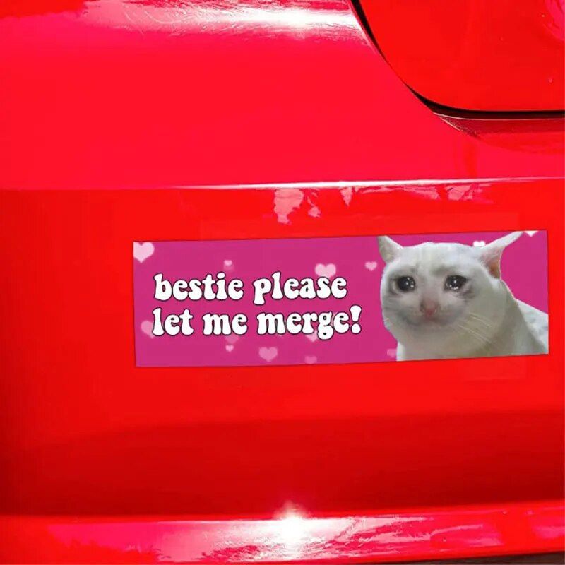 waterproof cartoon animal car stickers, view 3 - MRSLM