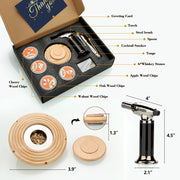 cocktail smoker kit with torch, view 7 - MRSLM
