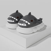 cartoon shark home slippers, view 4 - MRSLM
