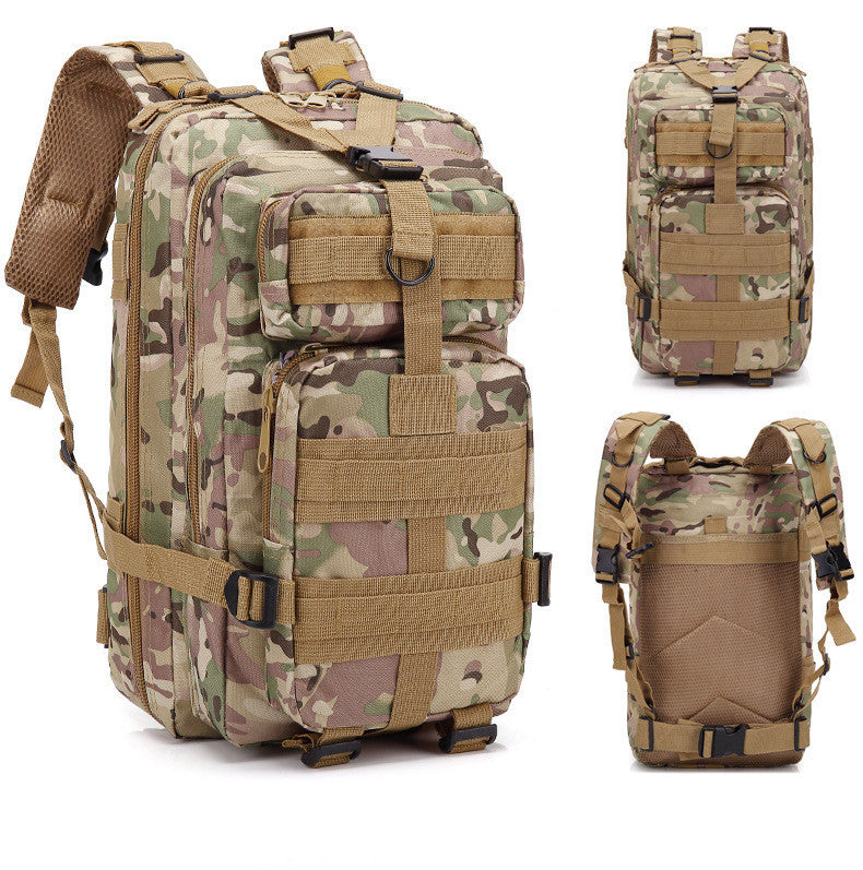 camouflage sports backpack, view 7 - MRSLM