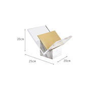 marble and acrylic book stand, view 7 - MRSLM