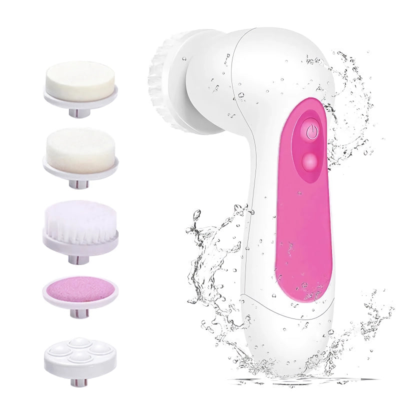 5-in-1 electric facial cleansing brush - MRSLM