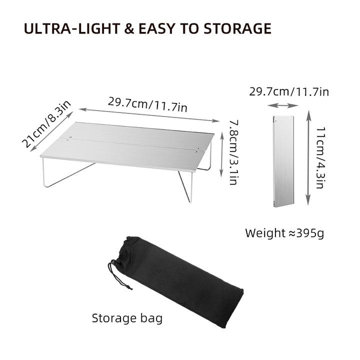 Portable Aluminum Camping Table