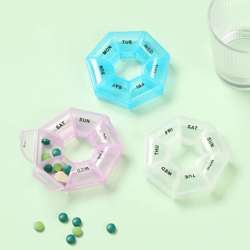 Portable 7-day pill organizer, view 6 - MRSLM