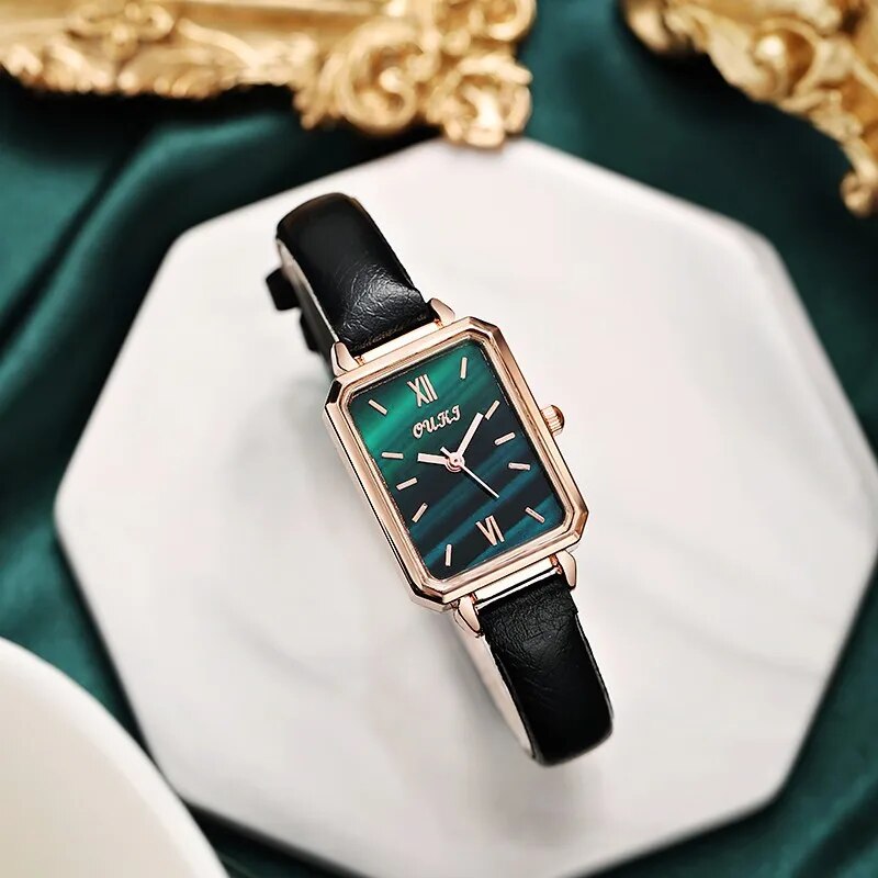 women's square dial watch, view 13 - MRSLM