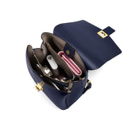 versatile leather fashion backpack, view 9 - MRSLM