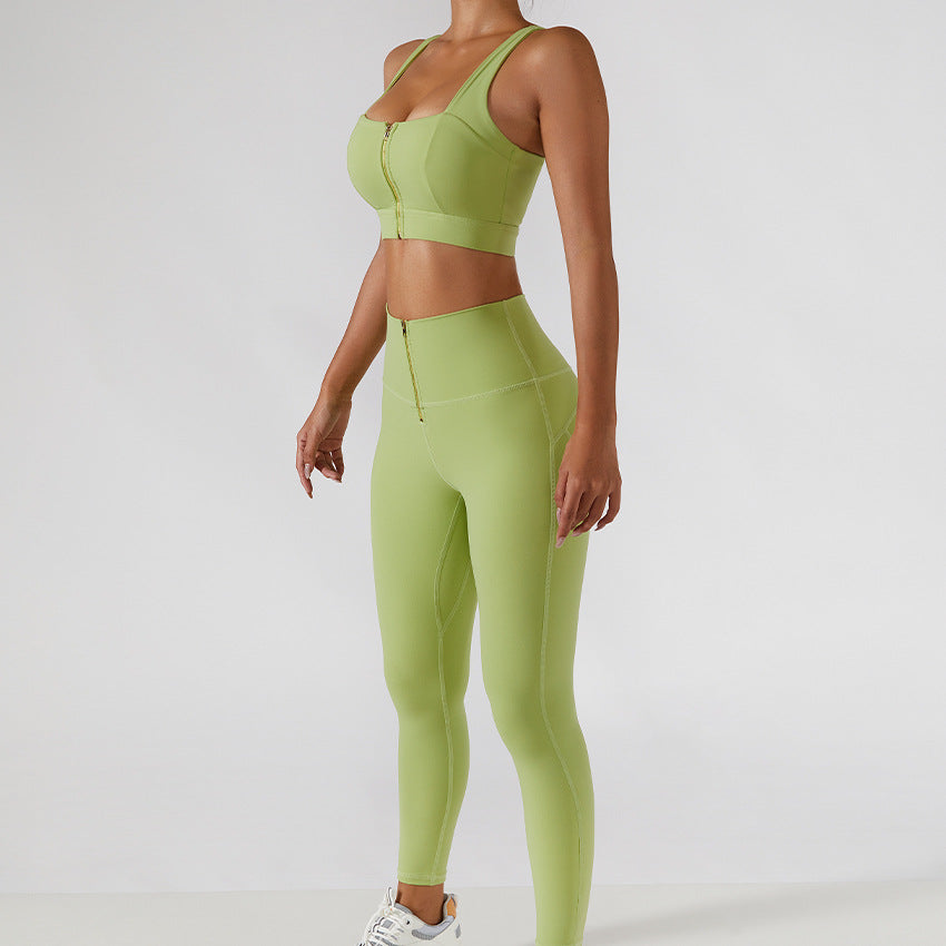 Sports Suit Seamless Yoga Set Women Two Pieces