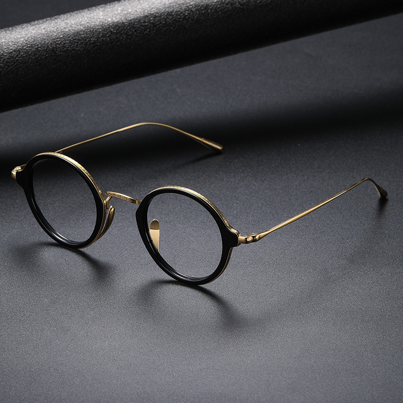 retro round frame glasses - MRSLM