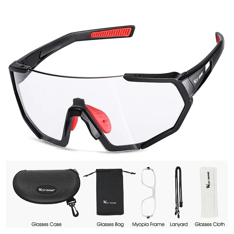 photochromic cycling glasses, view 3 - MRSLM