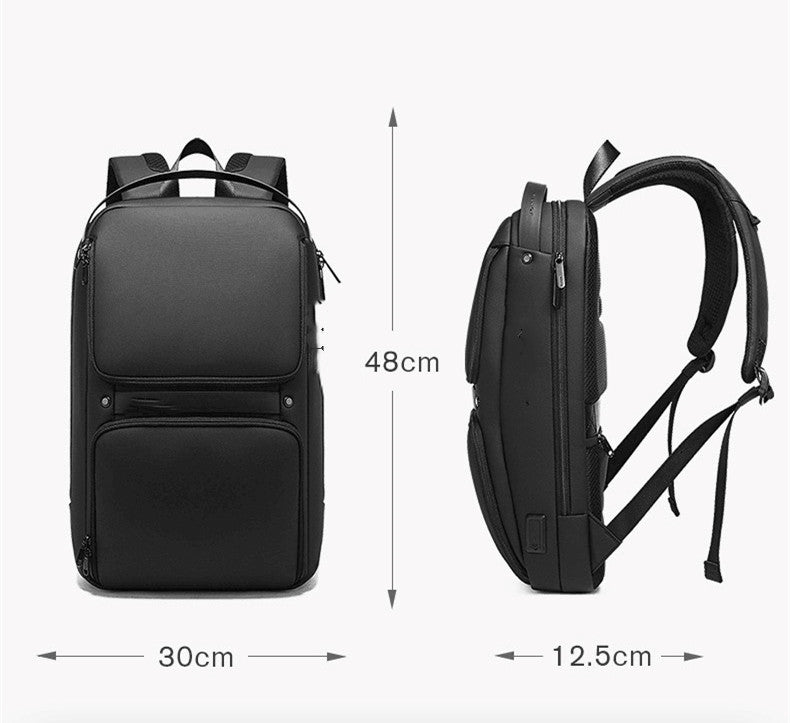 Men's Backpack Usb Waterproof