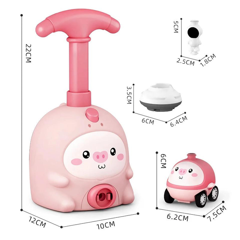 balloon-powered launcher and car set, view 9 - MRSLM