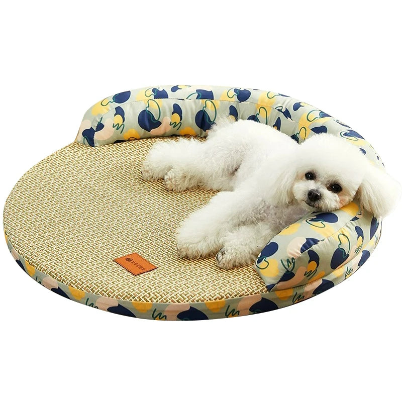 cooling summer pet dog bed, view 2 - MRSLM