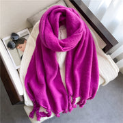 Acrylic tassel scarf, view 4 - MRSLM