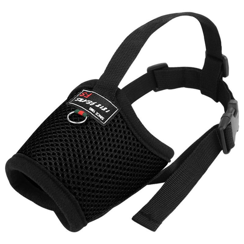 breathable mesh dog muzzle, view 3 - MRSLM