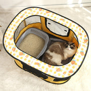 foldable large cat maternity tent, view 5 - MRSLM