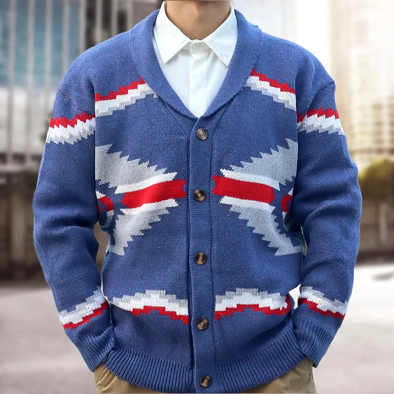 men's knitwear cardigan long sleeve button down - MRSLM