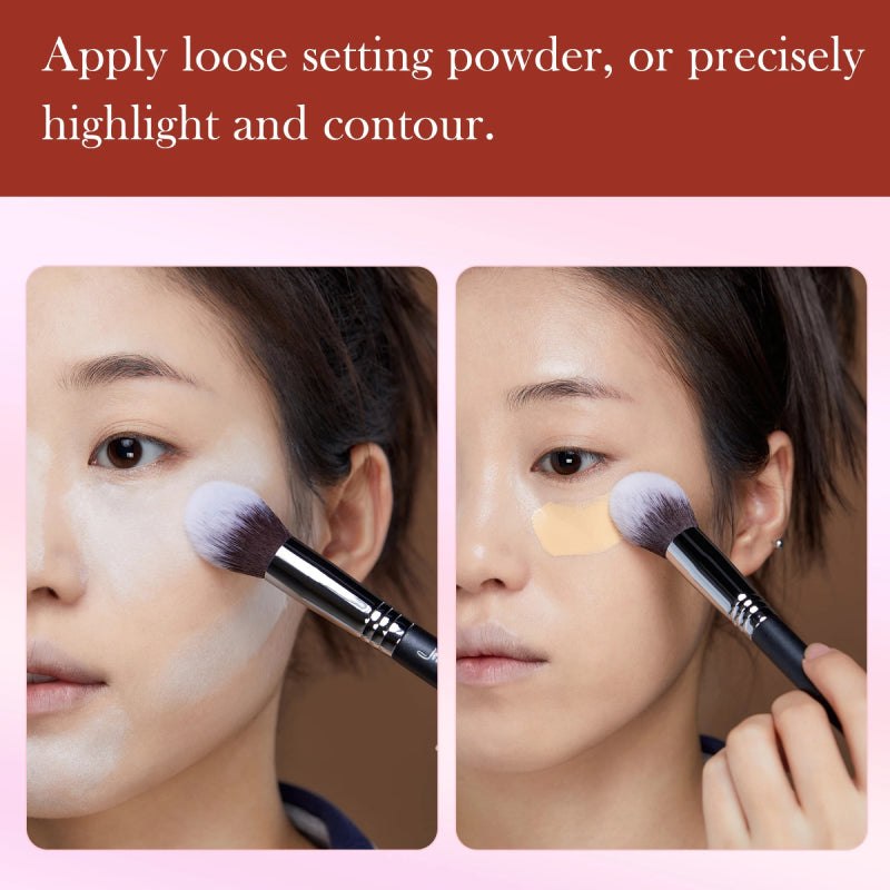 tapered concealer brush, view 3 - MRSLM